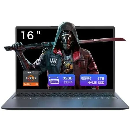 Auusda T160r 16" AMD Ryzen 5 Laptop